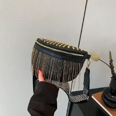 KOREAN STYLE WIDE SHOULDER STRAP BAG